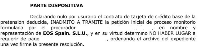 sentencia eos spain garon abogados